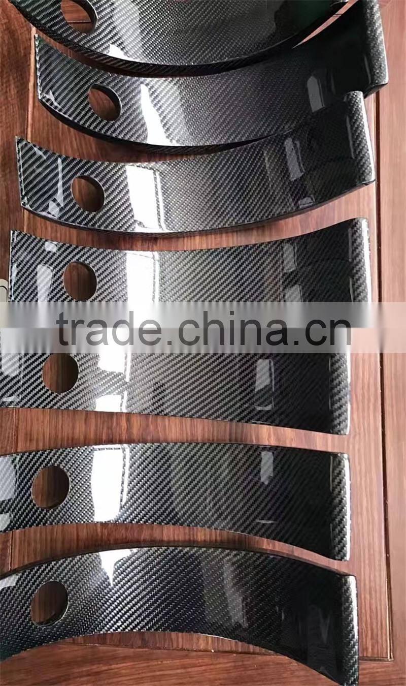 100% Carbon Fiber Wine Holder Glossy Surface Wine Rack