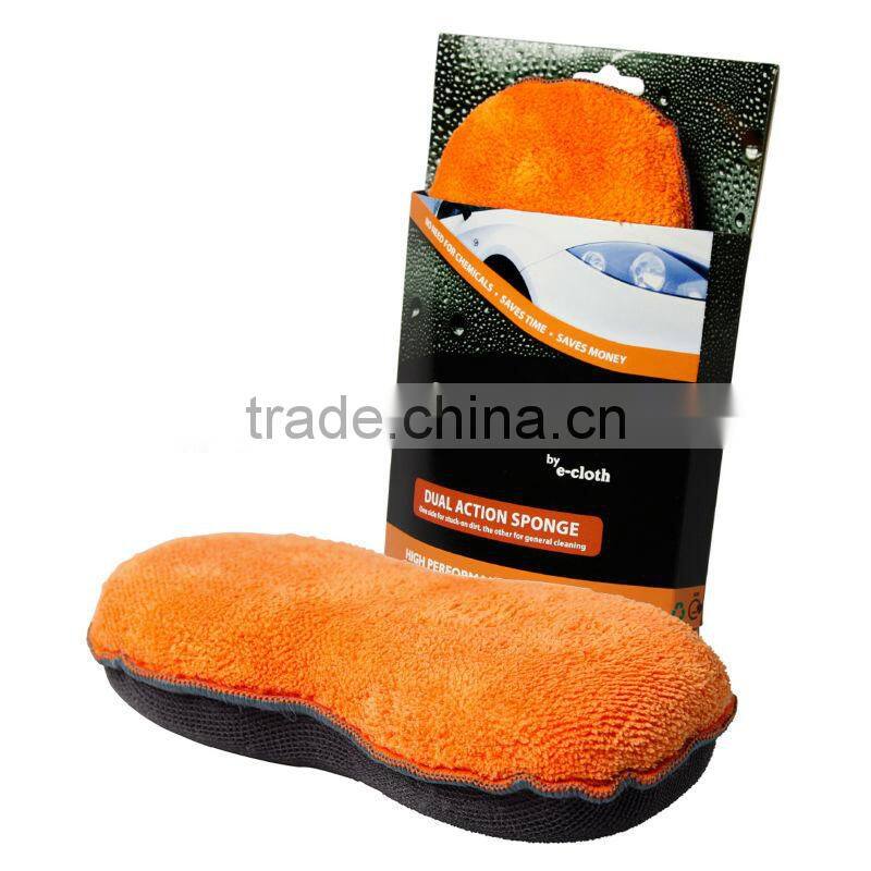 Super absorbent microfiber window cleaning cloth