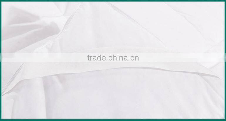White Goose Down and Feather Filling Mattress Topper mattress pad