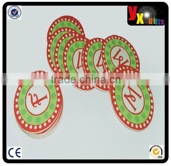 Chinese OEM Manufacturer Promotional Absorbent Paper Coaster/music chicken