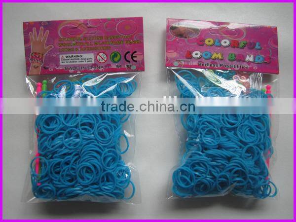 European hot selling DIY refill pack cheap rubber loom bands