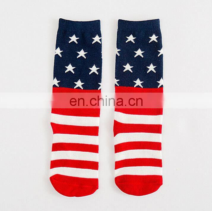 Cartoon Baby Children Cotton Mid-calf Length Sock