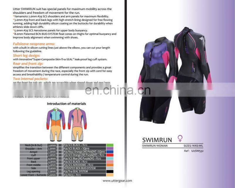 Utter Swimrun men's high quality swiming suit