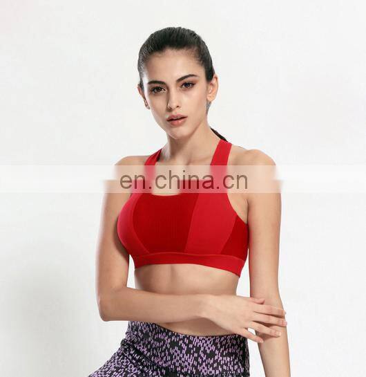 wholesale custom design sublimation printed sportswear yoga bra