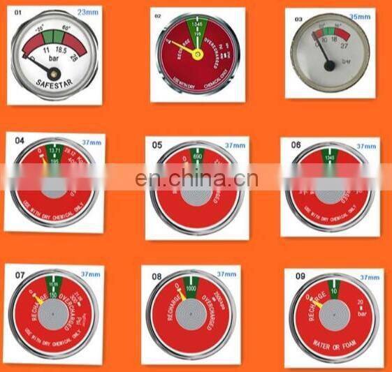 fire extinguisher pressure meter / fire extinguisher pressure gauge / extinguisher part
