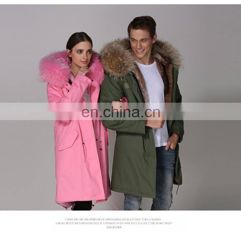 New Collection Ladies Winter Coats And Men long parka plus size for couple lover
