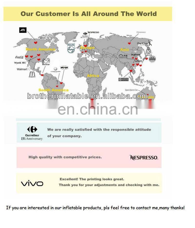 Brother 2017 Tarpaulin inflatable water slides for sales