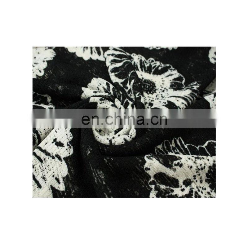 OEM Floral Print Clothing Mesh Causal Plus Size Women T-Shirt