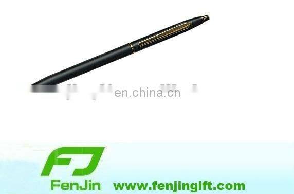 3 rings metal roller ball pen