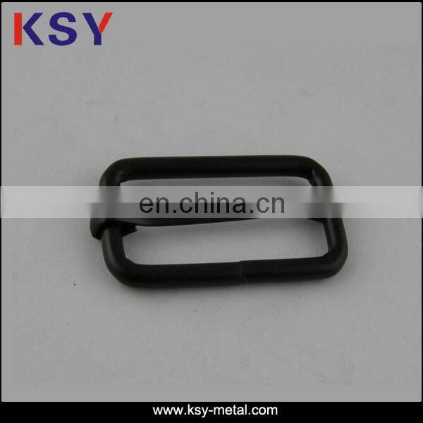 Grey / dark silver moon shape 50mm nickel free belt buckle