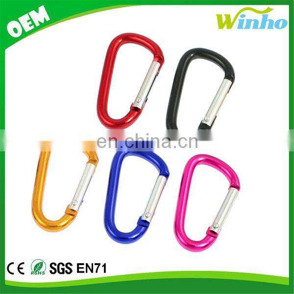 Winho promotional mini carabiner keychain