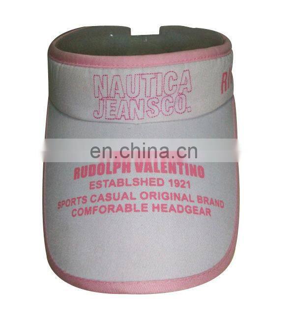 advertising cap with silk printing