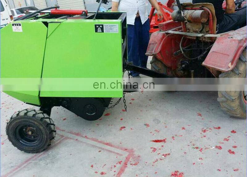 MInitype Tractor Towed Walking Crops Straw Baler, Wheat Baler Machine, Hay Round Baler Machine
