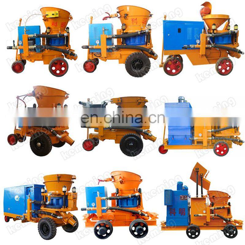 Small Shotcrete Project Dry Shotcrete Machine Diesel