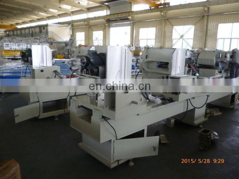 hot factory sale aluminium profile cutting machine pvc window door double head mitre saw cnc aluminum cutting saw alumin