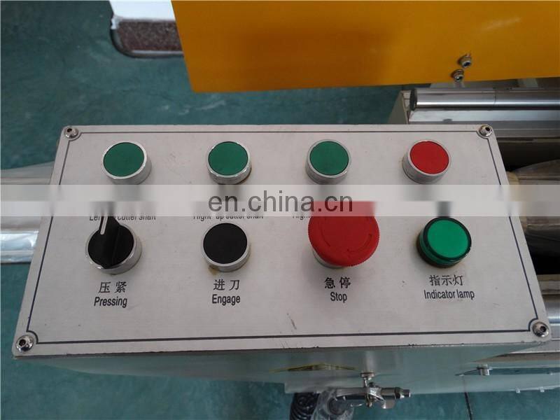 LXD-250 Full automatic Aluminum and UPVC window door mullion end milling machine made in Jinan