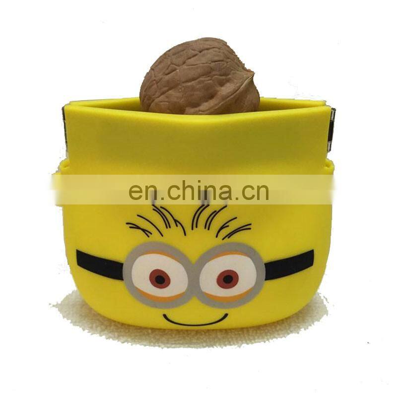 Novelty Spring Metal Auto Clip Coin Purse Money Bags Waterproof Key Holder Ladies Wallets