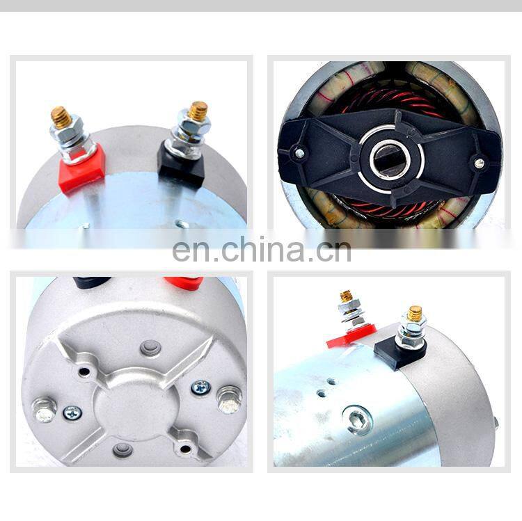 Good Looking high quality Hydraulic dc motor 12V 1.6KW 6NM O.D114mm