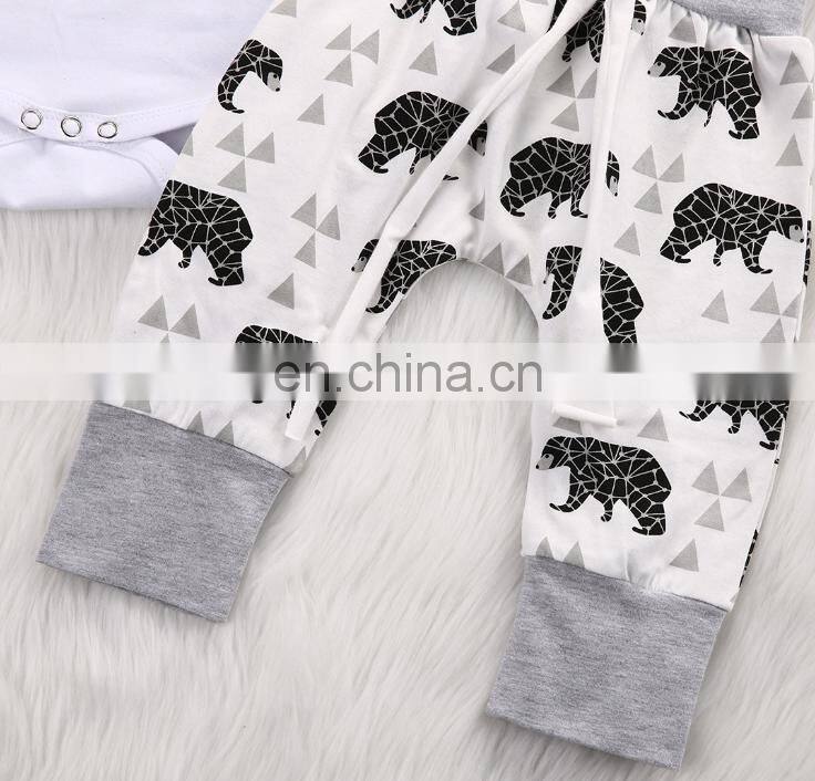 Wholesale summer baby clothing baby romper set