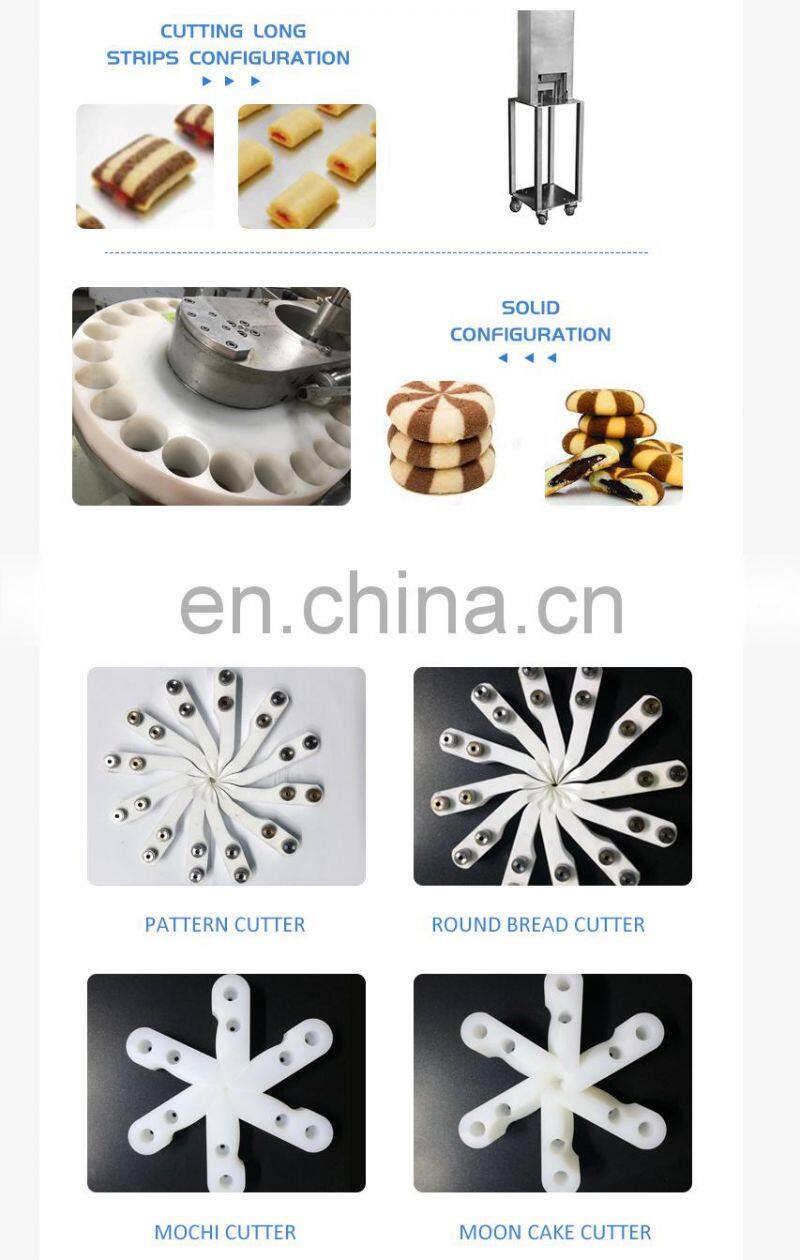 SV-208 rheon stuffed cookies making machine rheon encrusting machine twist cookie encrusting machine