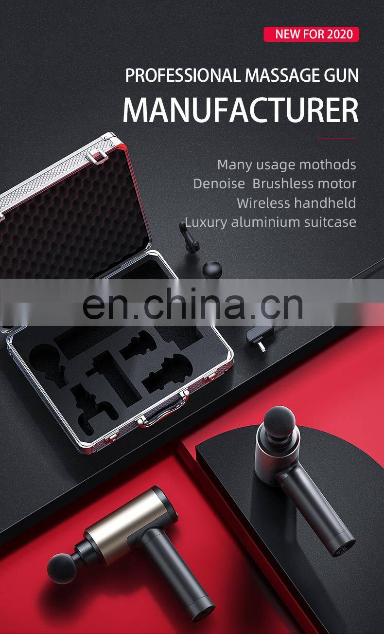 Amazon best selling 2020 percussion gun handheld mini fascia massage gun