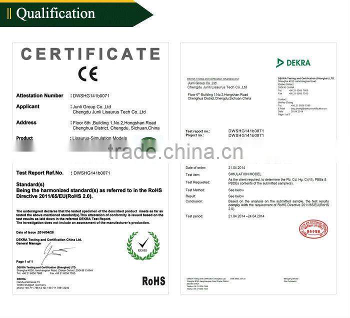 Lisaurus-J Latest Reptile park animatronic animal