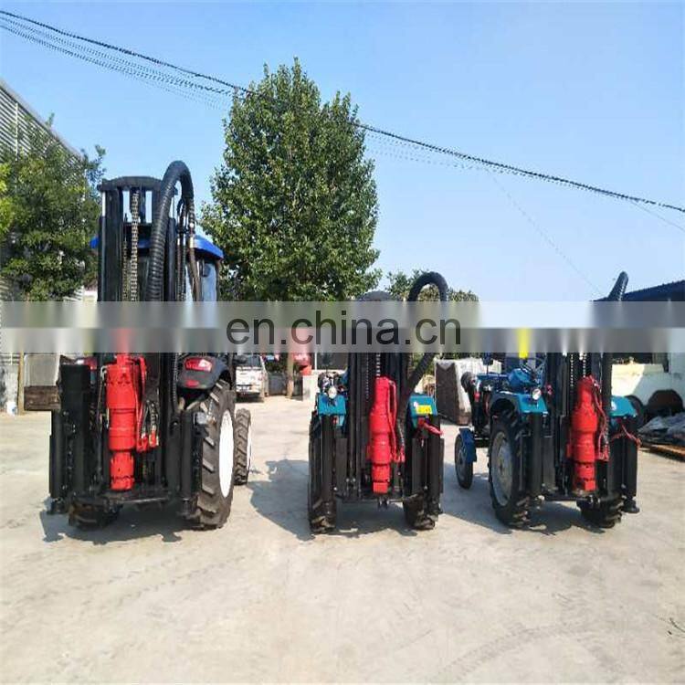 Hydraulic Air Compressor Water Diesel Portable Bore Tube Well Drilling Machine