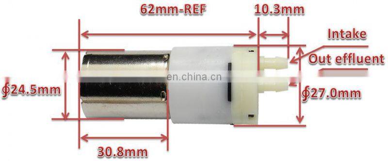 Chihai Motor High quality Carbon brush gas and liquid 370 Motor Mini water pump Tea set diaphragm self-priming pump pumper 12v6V