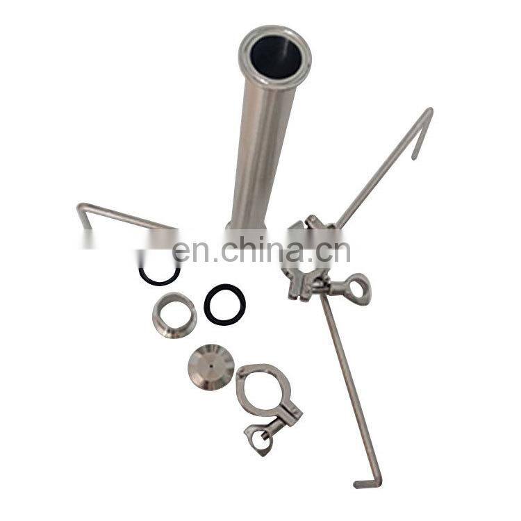 Bho extractor exporter Stainless steel 180g-1lb BHO 45g extractor open blast extractor kits with quadpod