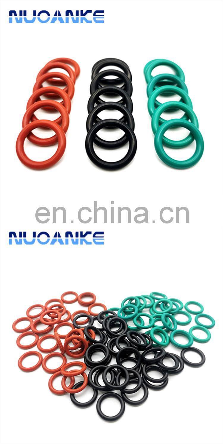 Free Samples Custom Accpeted Different Silicone Colored Rubber O Ring