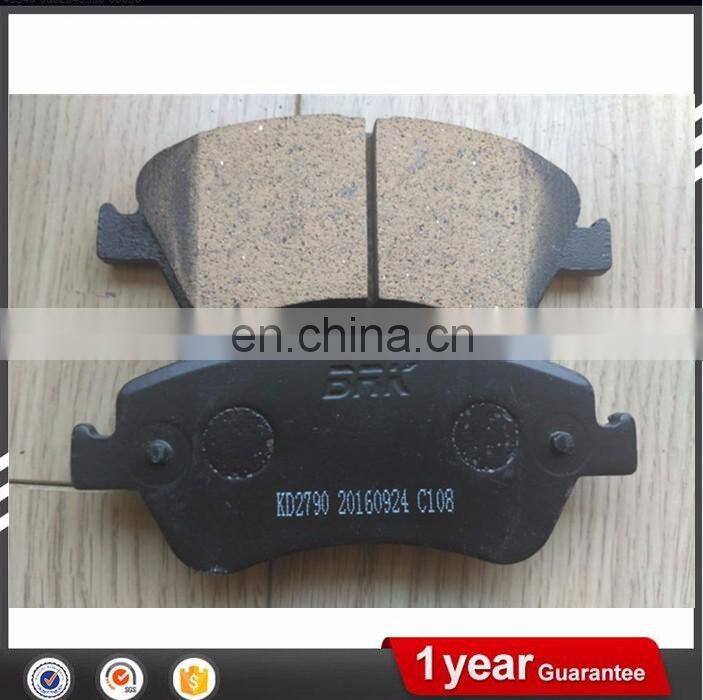 High quality factory supply car auto parts custom auto brake pad friction coefficient