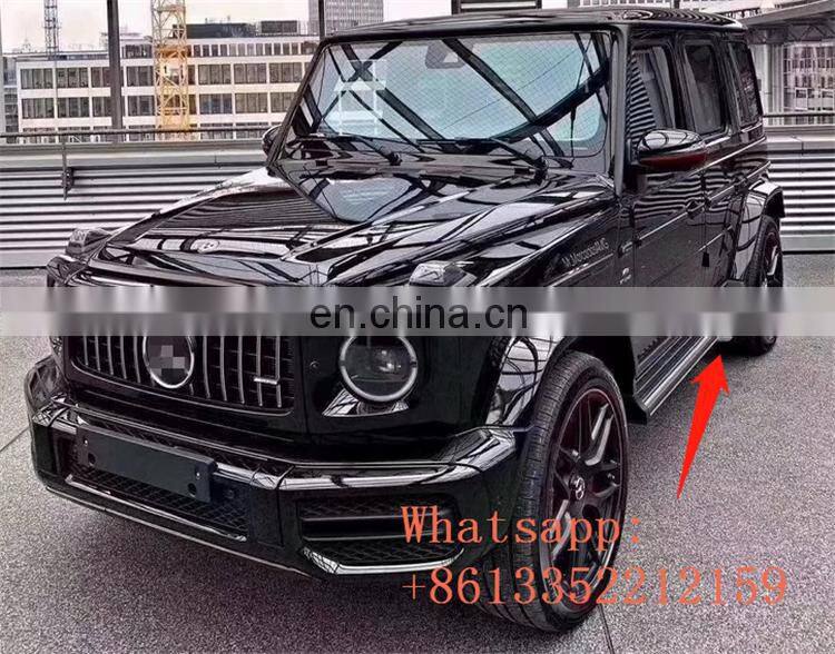 G class w463A Stainless steel material exhaust system for g class w463A W464 g65 g63 g500 4 tips exhaust muffler to sound bigger