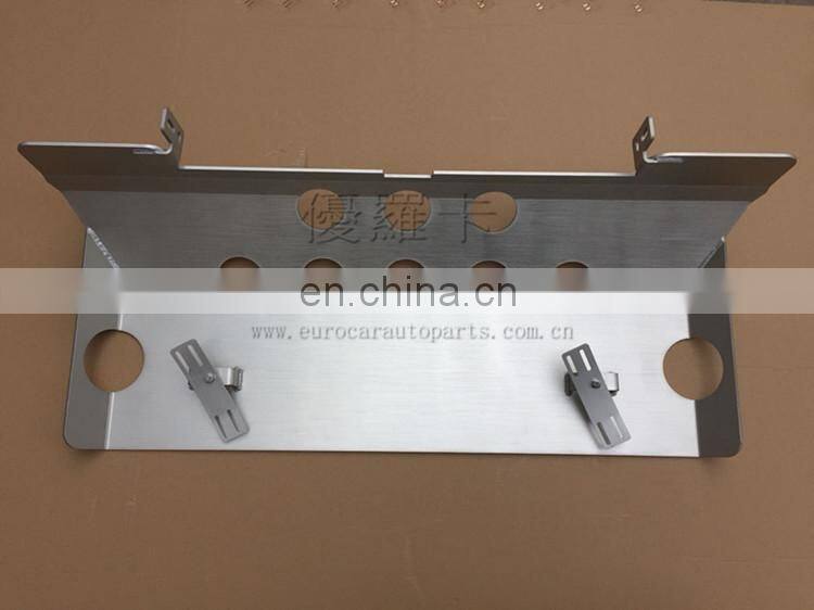 Aluminum alloy rear skid plate for w463 g500 4*4 rear down board fit for MB g500 g55 g65 brabas auto parts for g500 4*4