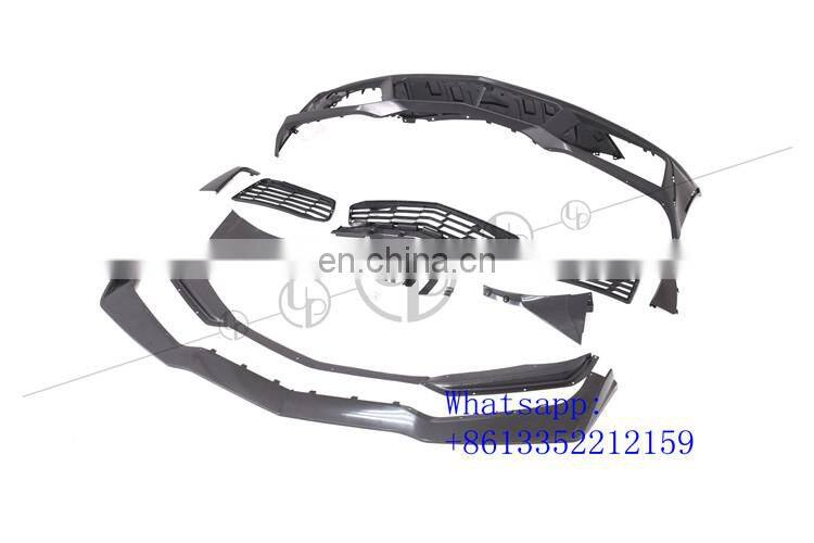 2018year C7 front bumper fit for C7 ZR1 style bodykit pp material bumper