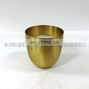 aluminium cast wax candle jar