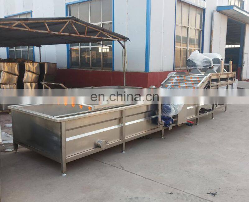 OrangeMech commercial air bubble automatic fruit and vegetable apple washing machine