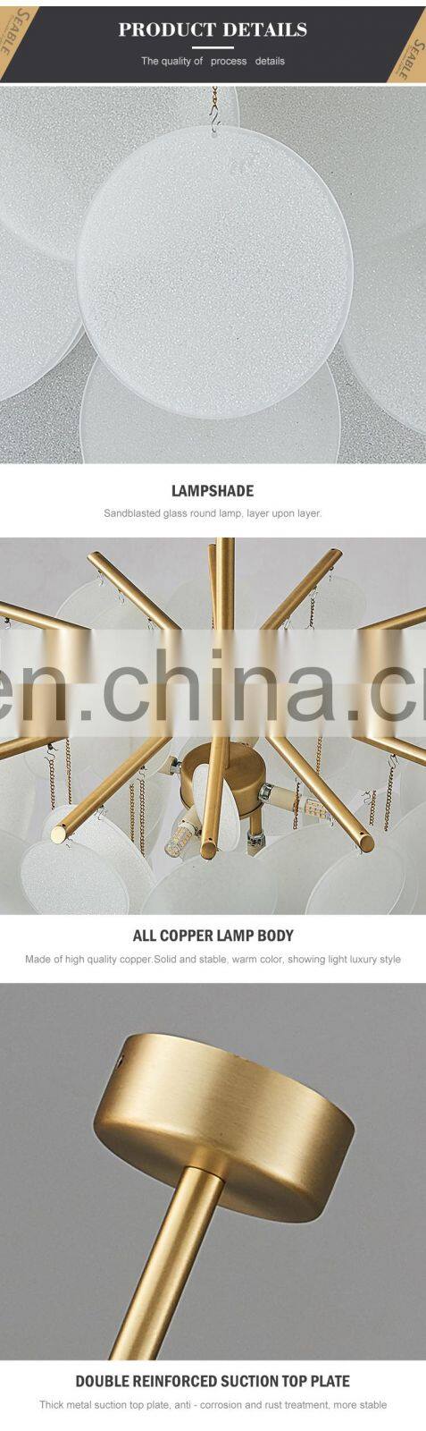 Wholesale Indoor Decoration Lighting Hotel Villa Cafe Modern Luxury Chandelier