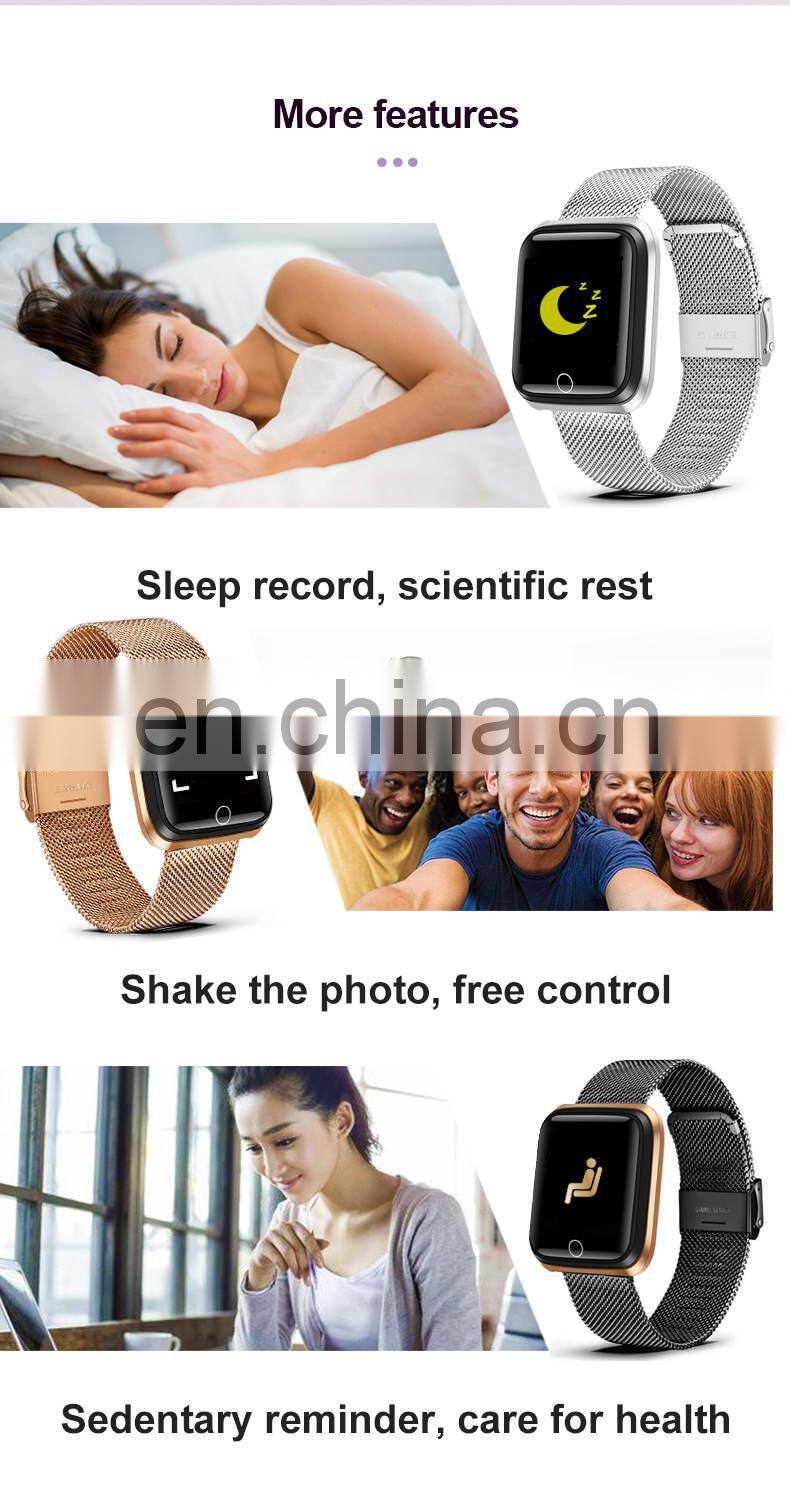 LIGE BW0063 Women Smart Watch Sport Bracelet IP67 Waterproof Heart Rate Monitor Watch Led