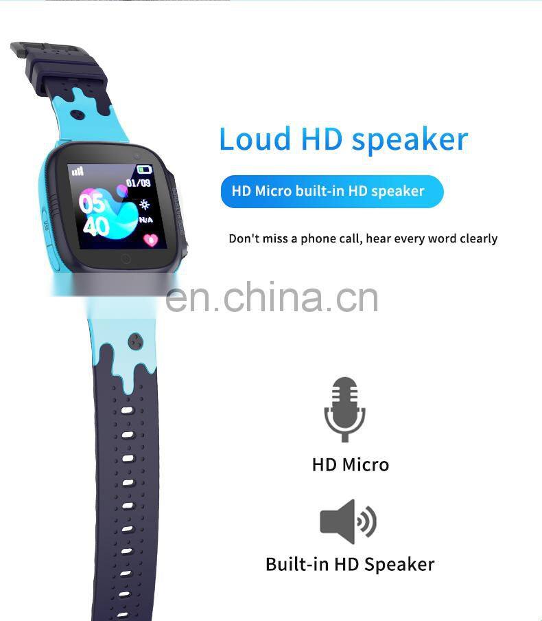 2019 New Private SOS Calling Remote Monitor Smartwatch Phone For Kids, Waterproof Kids Smart watch With Gps IP67 Phone Watch