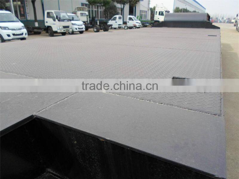 Triaxle low bed semitrailer with good price for sale 008615826750255 (Whatsapp)