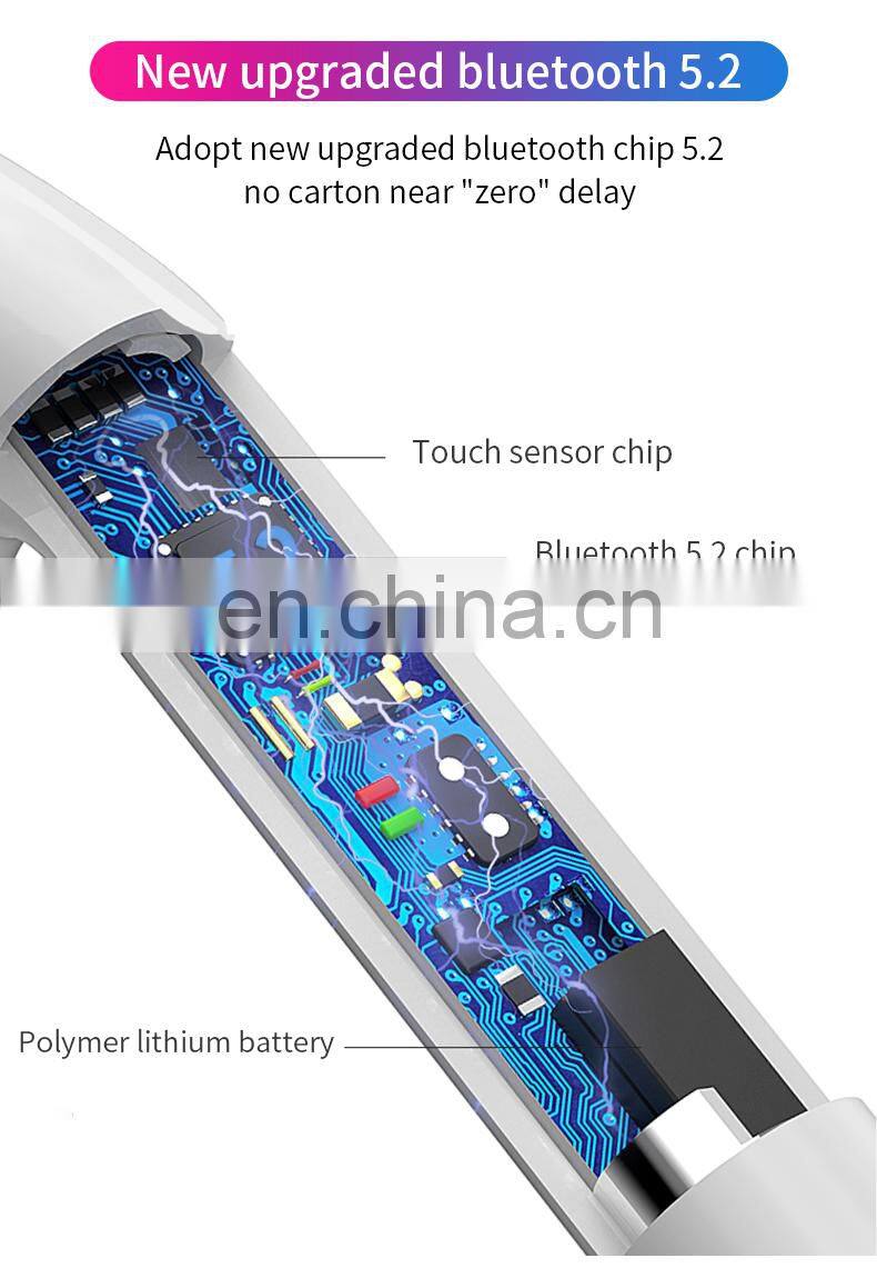 J3 Pro Tws earphones Wireless Headset Sport earbuds Touch Control 5.0 LED Display Headphone For All Phone