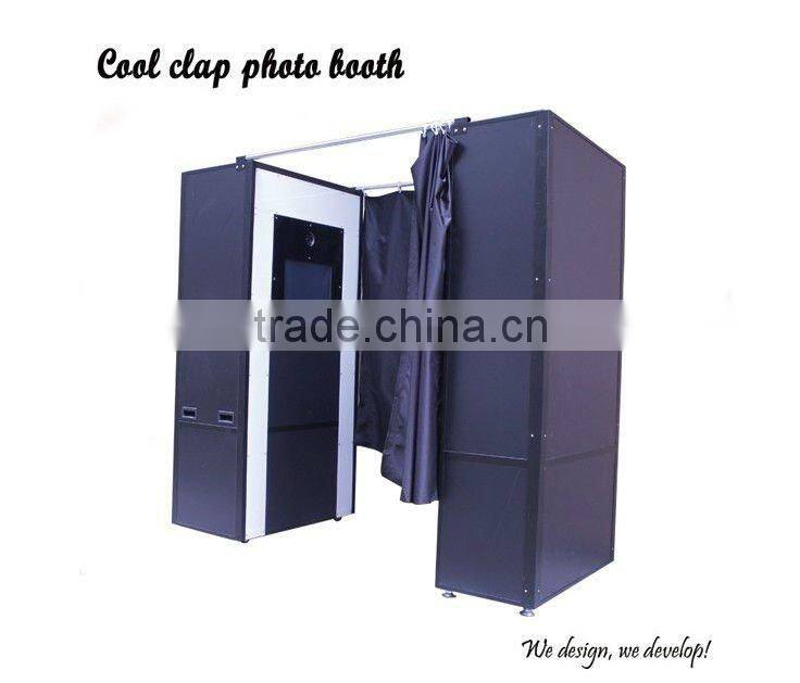 Amusement Park Equipment Digital Photo Booth With Video/Wifi/Facebook/Bluetooth/Eamil