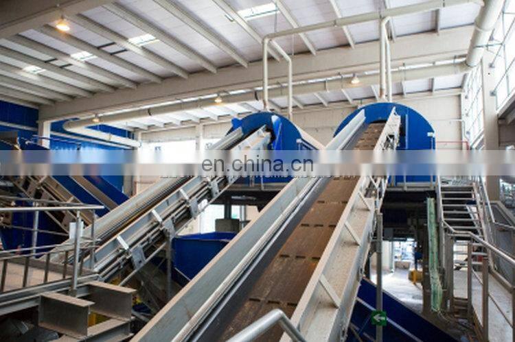 China urban garbage recycling line waste recycling trommel price