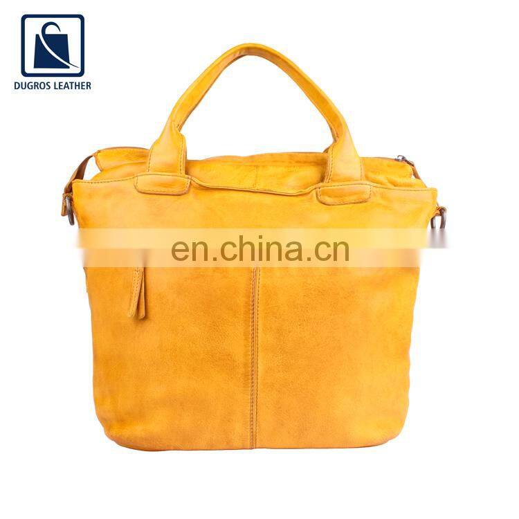 Leading Supplier of Anthracite Fitting Cotton Lining Material Women Genuine Leather Shopper Bag at Wholesale Price