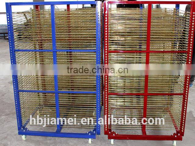 silkscreen rack for drying screen printing textile