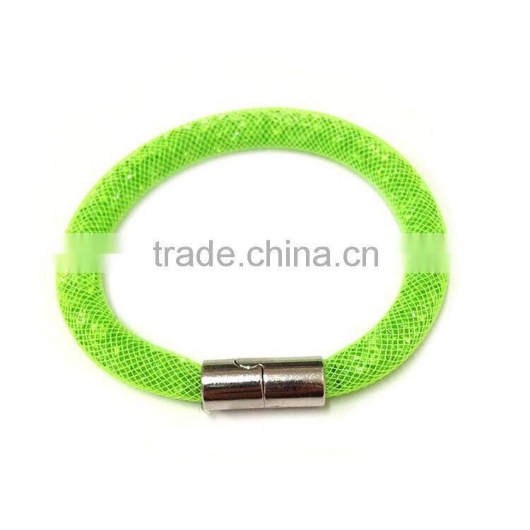 Hot sale Stardust Bracelet With Crystal stones Filled Magnetic Clasp Charm Bracelets Bangles