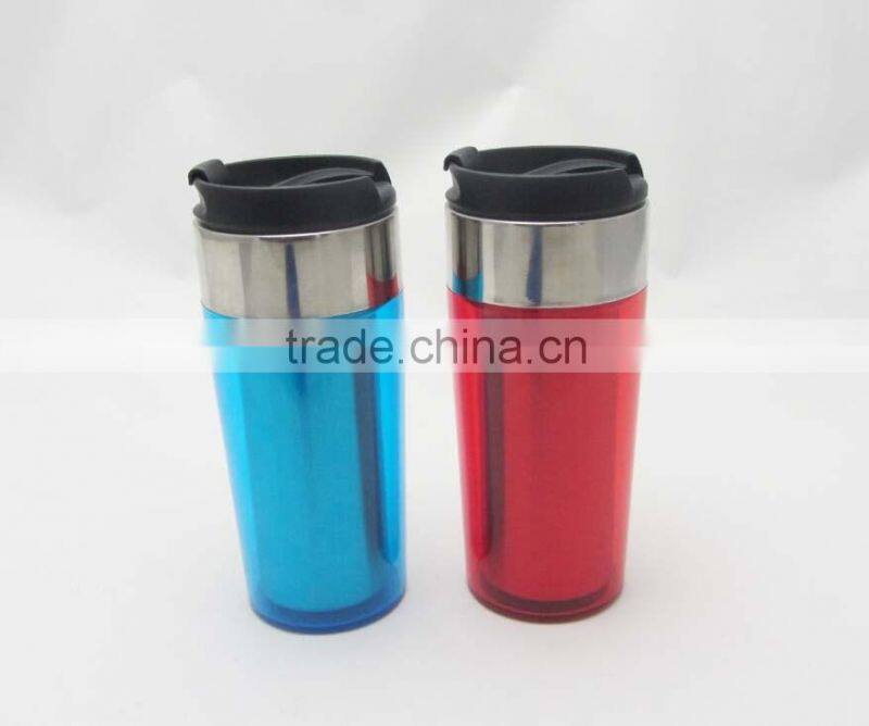 Stainless steel travel mug/ travel mug with replacement lid /coffee travel mug