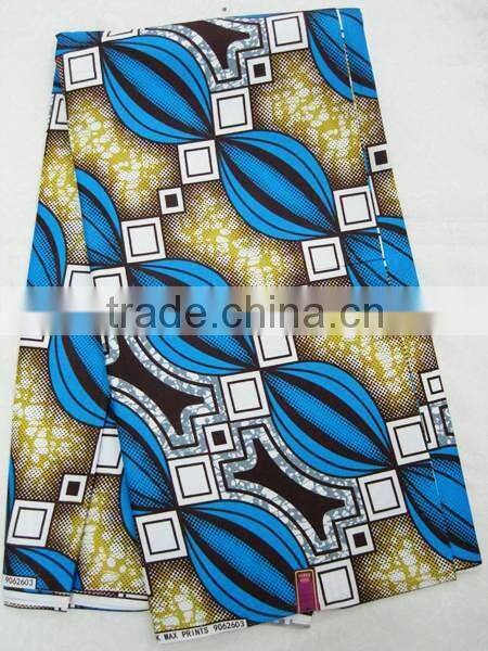 W23 100% cotton 6 YARD Guaranteed real dutch wax hollandais wax fabric