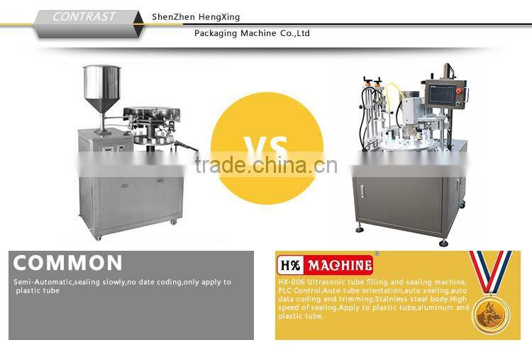 High Speed Automatic Soft Tube Filling and Sealing Machine