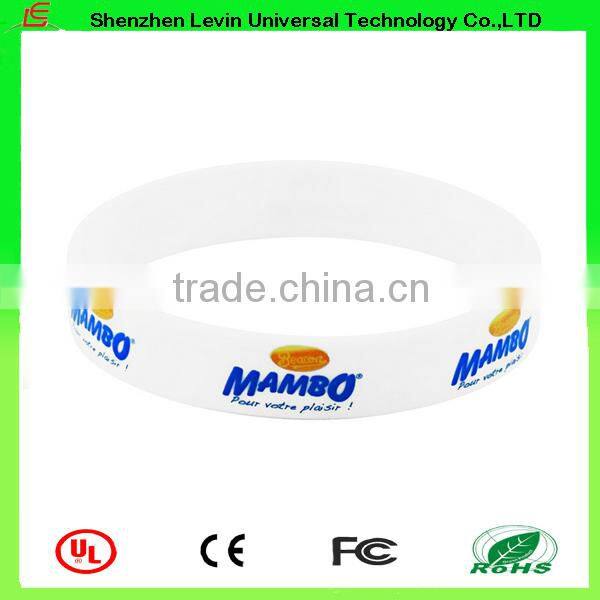 Fast Production Fashion Logo Printing Advertising Cheap Recycle Silicone Wristband